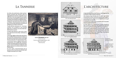 Extrait catalogue (restaurant La Maison des Tanneurs - 44 pages)